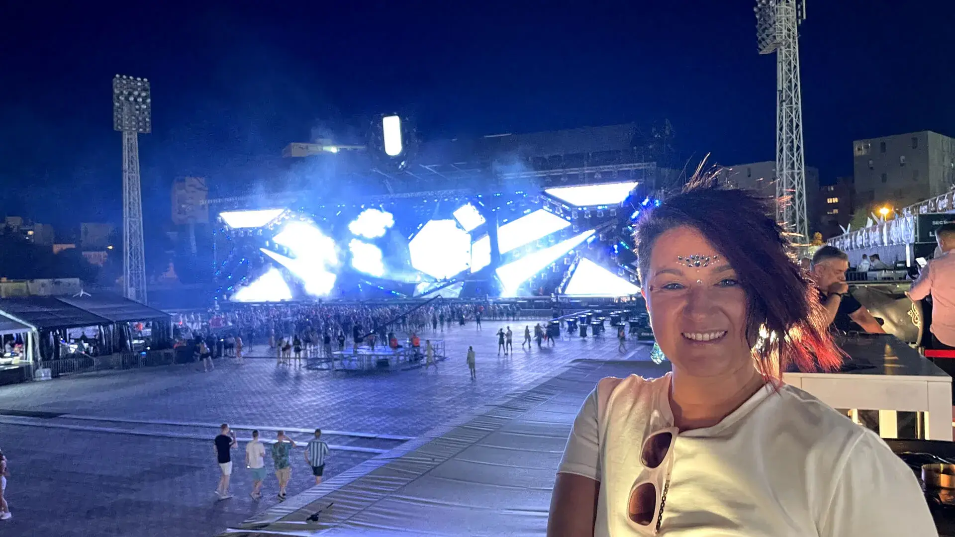 Petra at the Ultra Europe Music Feastival 2024 in Split, Croatia